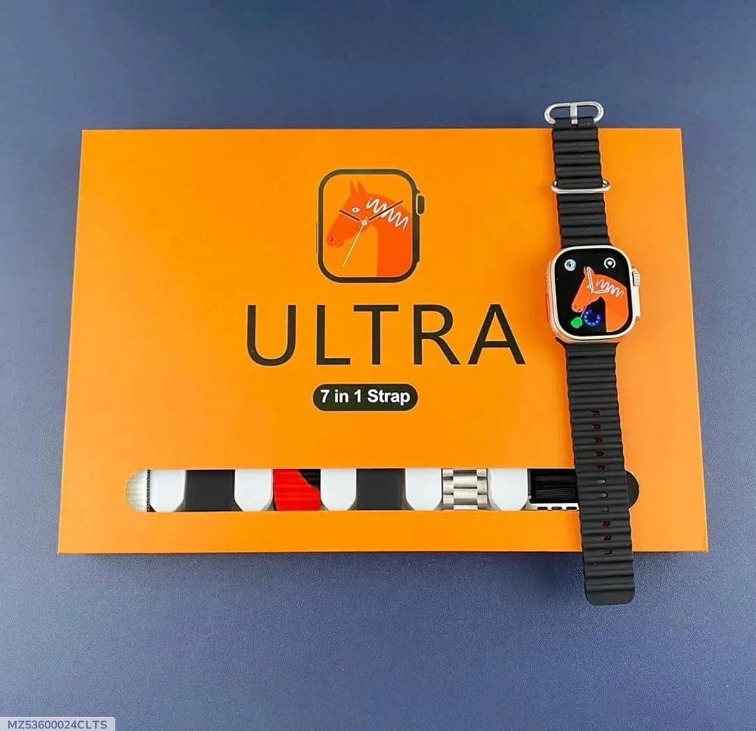 Ultra smart watch with 7 smart Wristband